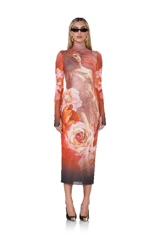 Shailene Dress - Rose Statue