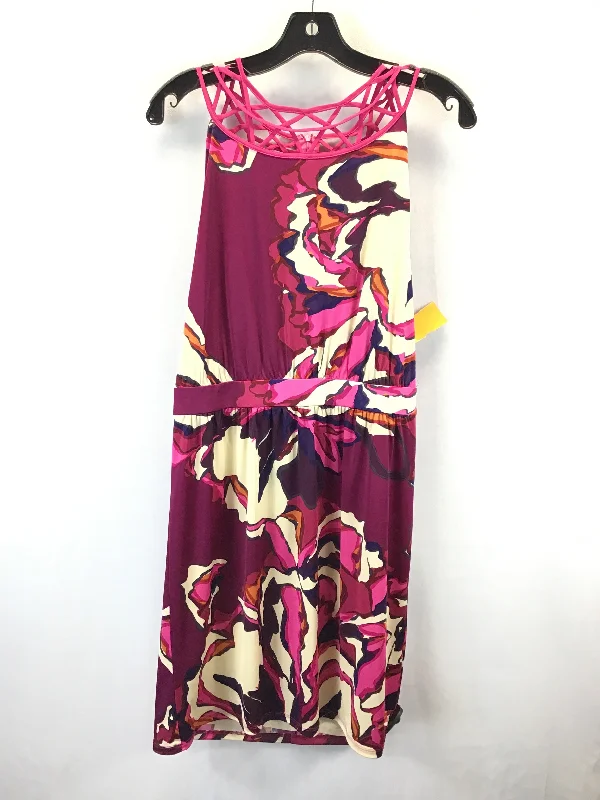 Dress Casual Midi By Antonio Melani In Multi-colored, Size: M