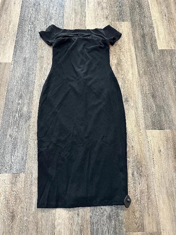 Dress Casual Midi By Lulus In Black, Size: M