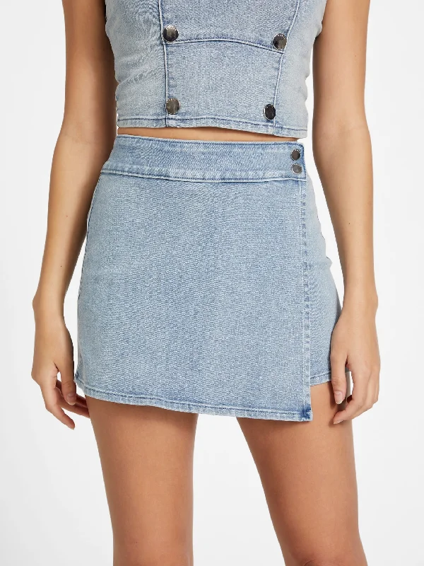 Eco Zulema Denim Skort