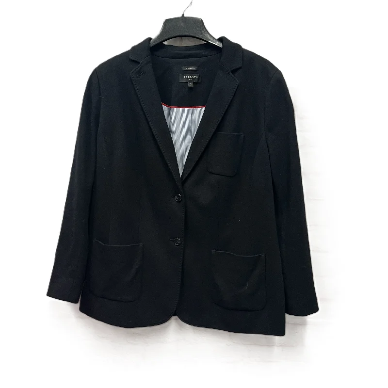 Blazer By Talbots In Black, Size: 1x