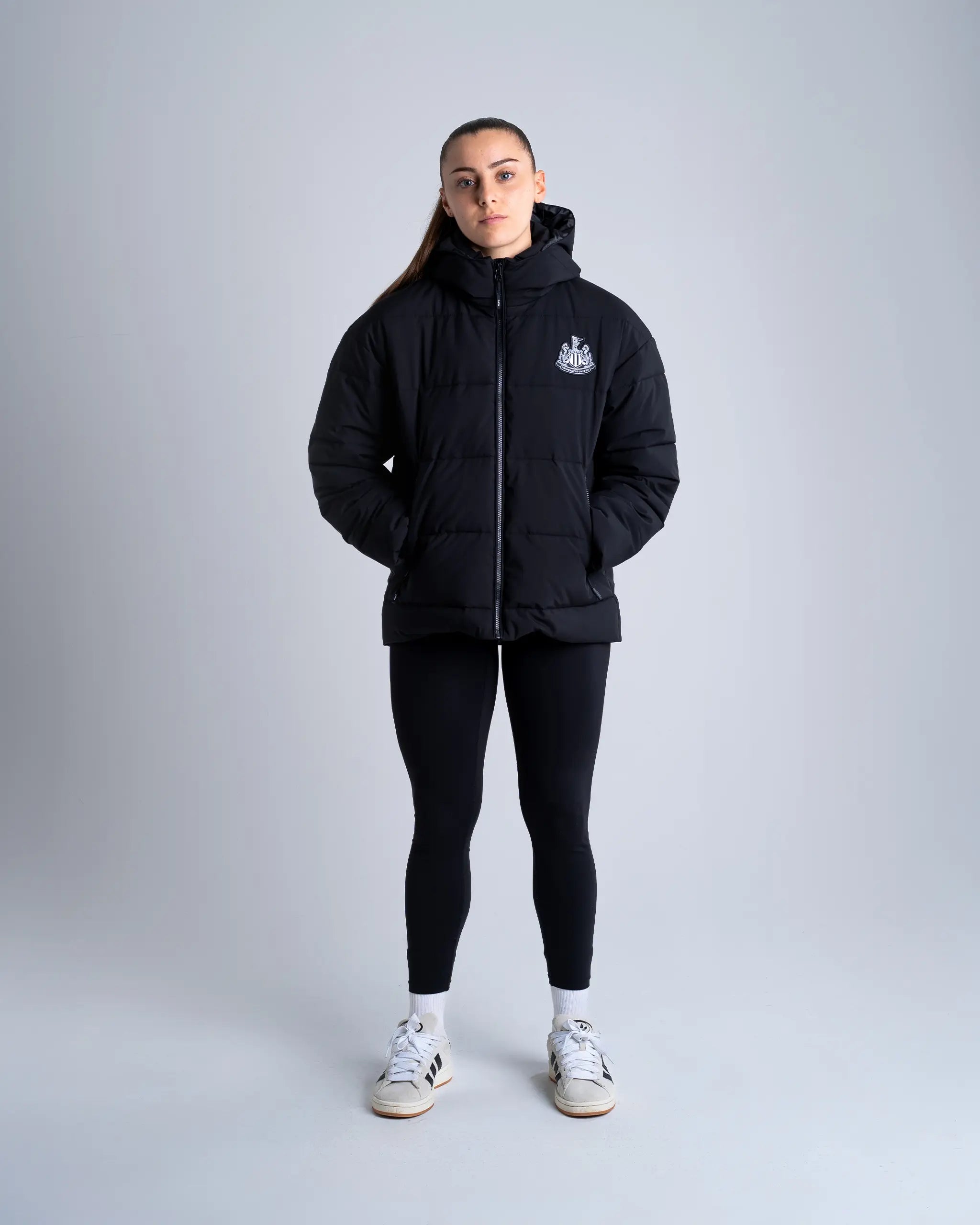 Newcastle United Women's Black Padded Jacket