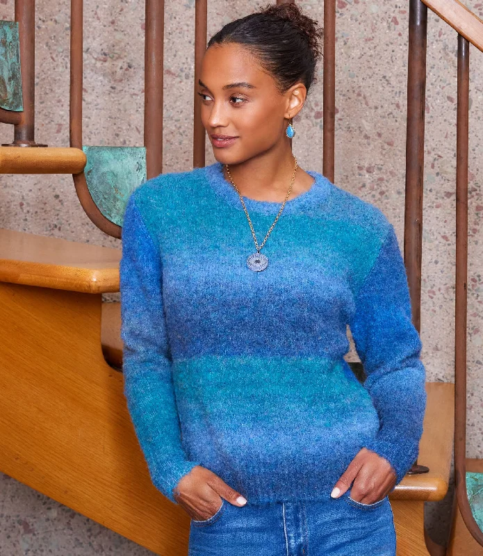 Ombre Boucle Sweater