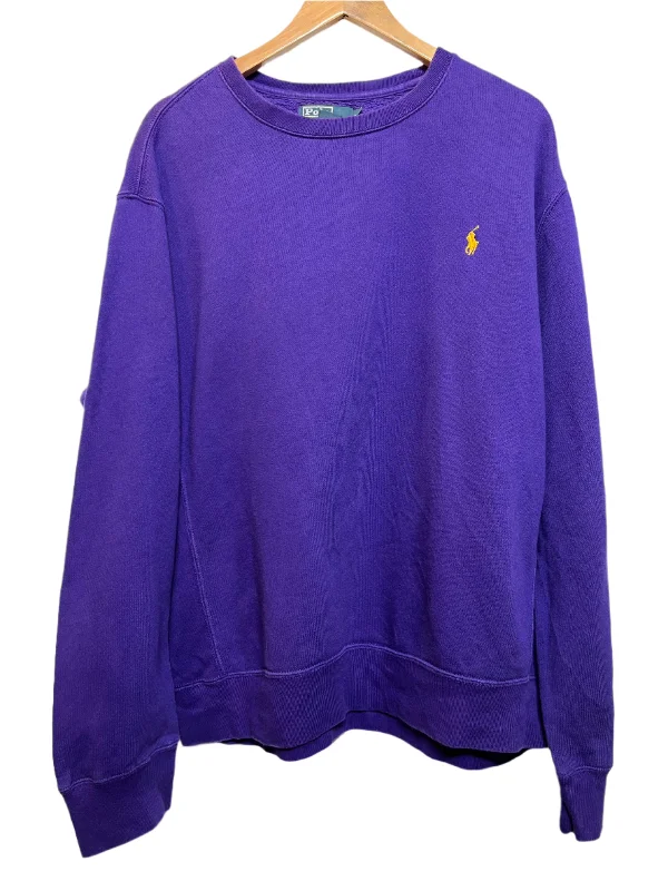 Polo Ralph Lauren Mens Purple Sweatshirt (Size XL)