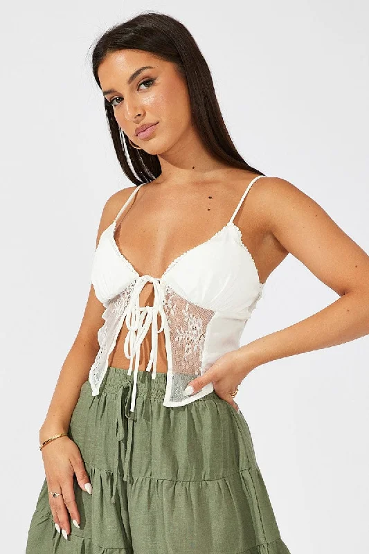 White Cami Top