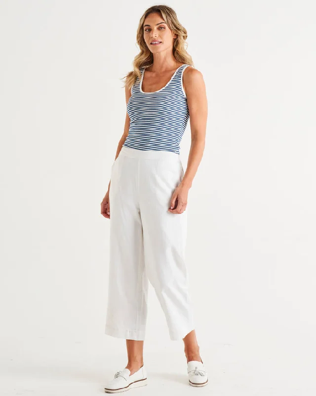 Betty Basics Parker Pant White