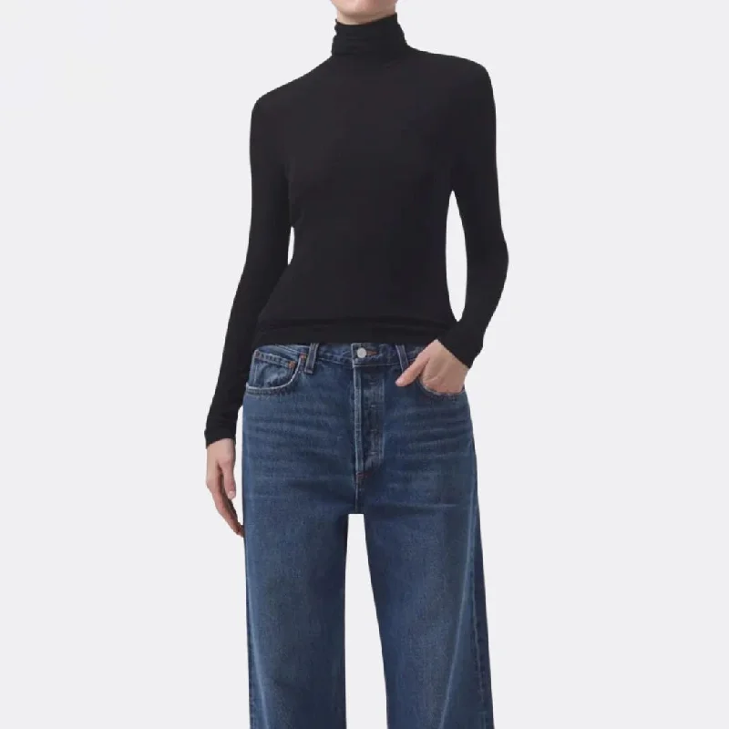 Pascale Turtleneck (Black)